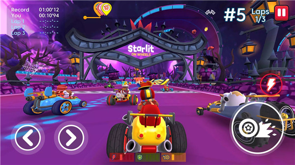 Starlit On Wheels: Super Kart screenshot2