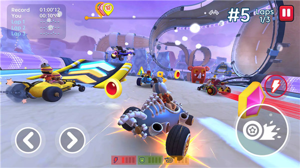 Starlit On Wheels: Super Kart screenshot4