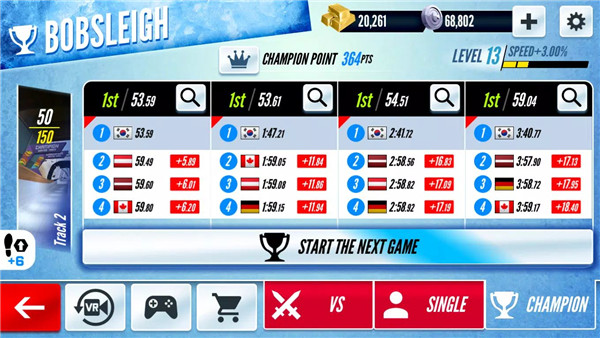 Sleigh Champion Winter sports screenshot2
