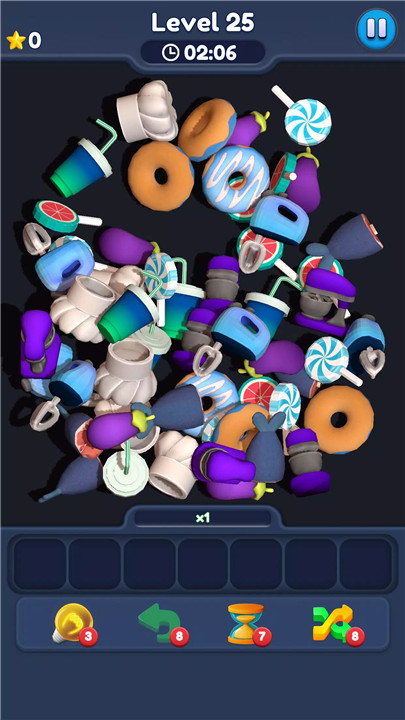 Food Match 3D: Tile Puzzle screenshot8