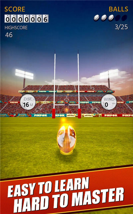 Flick Kick Rugby Kickoff screenshot5