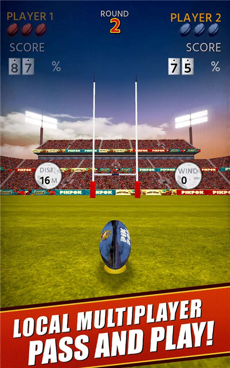 Flick Kick Rugby Kickoff screenshot7