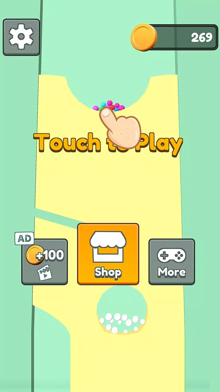 Sand Balls Falling - Dig Sand screenshot4