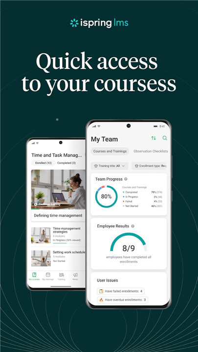 iSpring LMS screenshot1