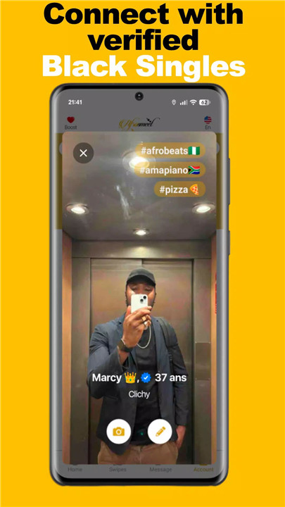 Afrosmeet – Black Singles App screenshot6