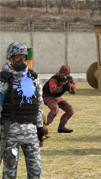Paintball Attack 3D: Color War screenshot1