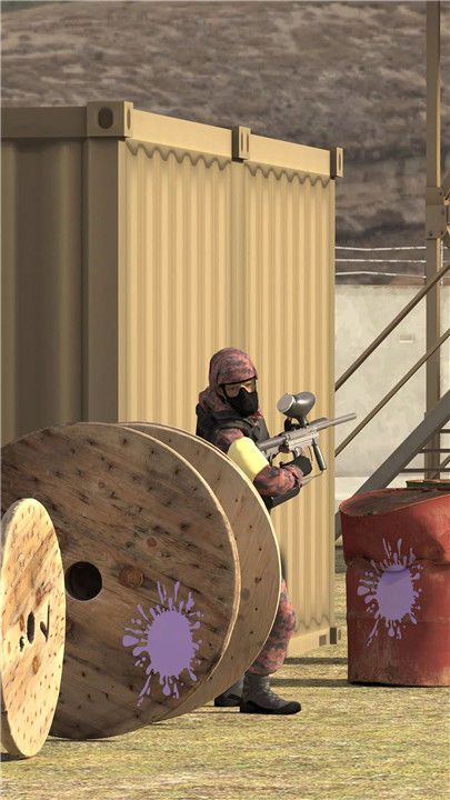 Paintball Attack 3D: Color War screenshot3