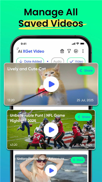 AnyLink XGet Video Downloader screenshot5