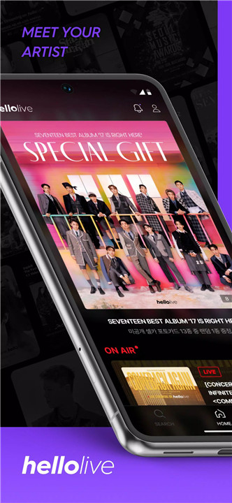 hellolive - meet your artists screenshot1