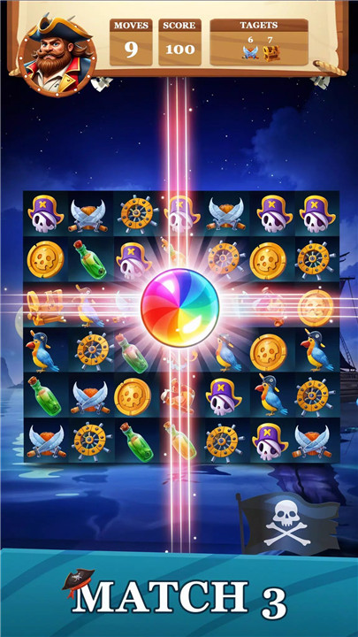 Pirate Treasure Match Quest screenshot1