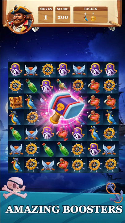 Pirate Treasure Match Quest screenshot5