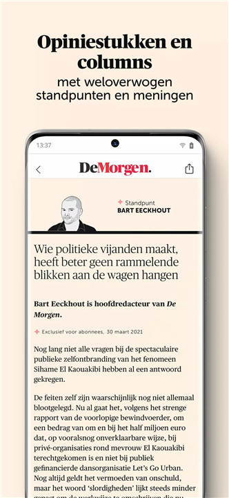 De Morgen: nieuws & duiding screenshot5