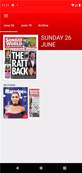 Sunday World ePaper screenshot1