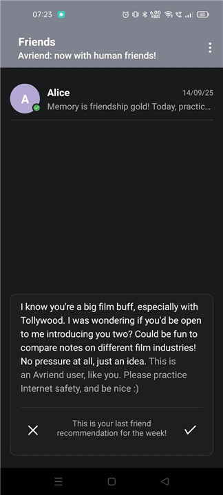 Avriend: Friends for Wellbeing screenshot2