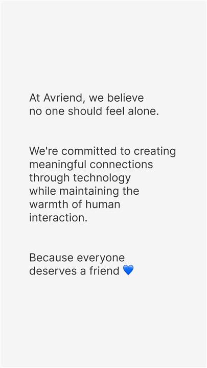Avriend: Friends for Wellbeing screenshot4