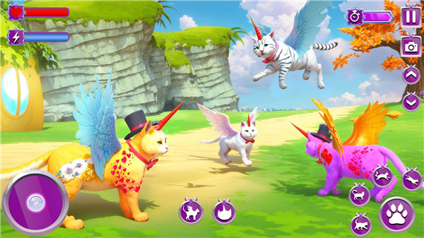 Unicorn Cat Princesses Family screenshot2