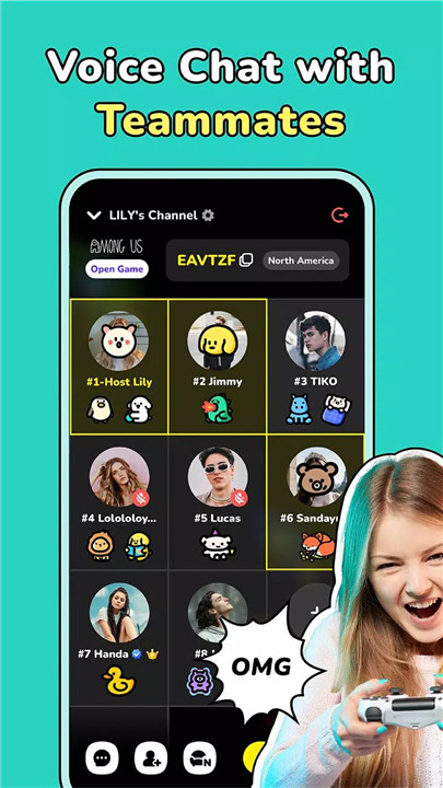 CastChat, Match & Voice Chat screenshot1