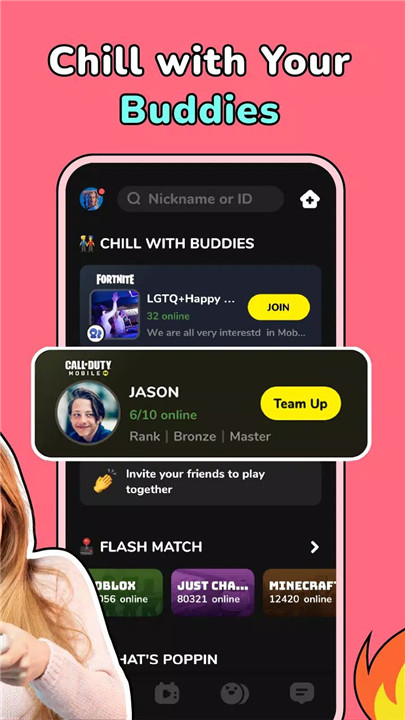 CastChat, Match & Voice Chat screenshot2
