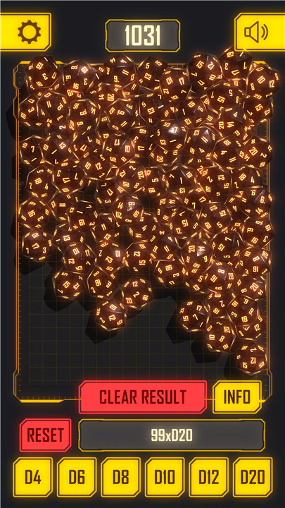 Cyber Dice - 3D Dice Roller screenshot6