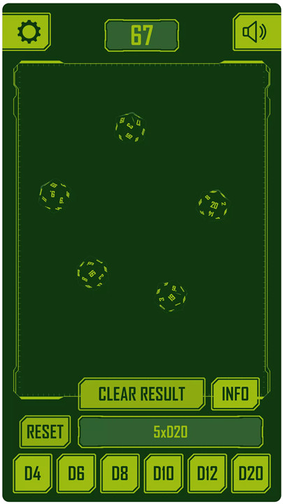 Cyber Dice - 3D Dice Roller screenshot8