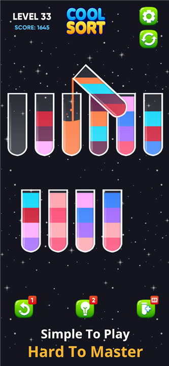 Cool Sort - Liquid Puzzle Game screenshot4