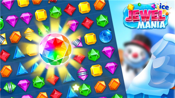 Jewel Ice Mania:Match 3 Puzzle screenshot1