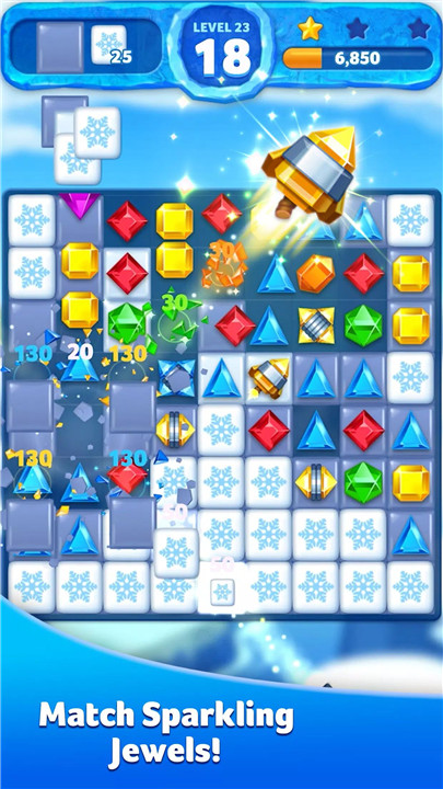Jewel Ice Mania:Match 3 Puzzle screenshot4