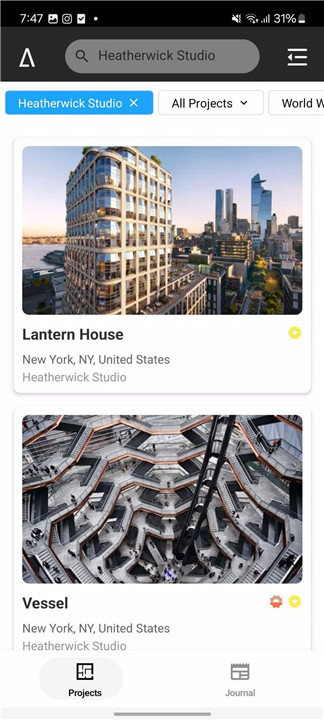 Architizer: A+ Architecture screenshot1