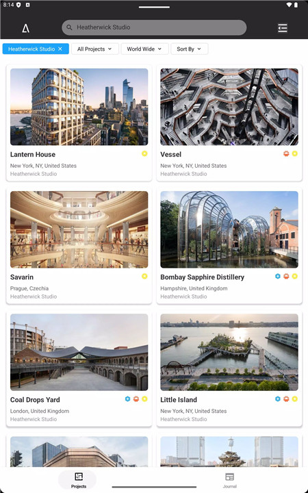 Architizer: A+ Architecture screenshot7