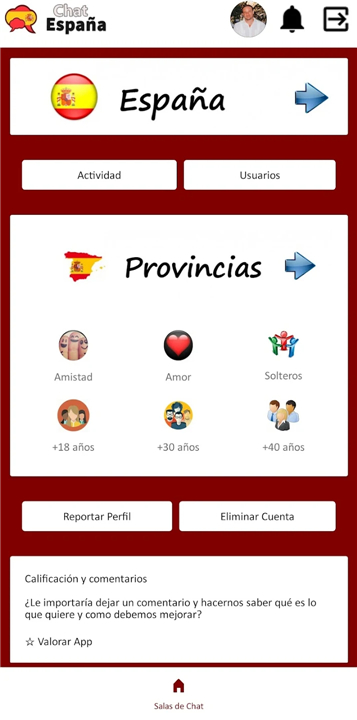 Chat España: Amor y Amistad screenshot1