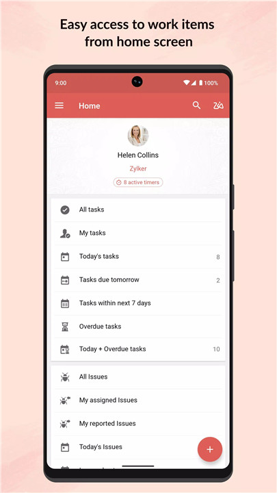 Zoho Projects screenshot2