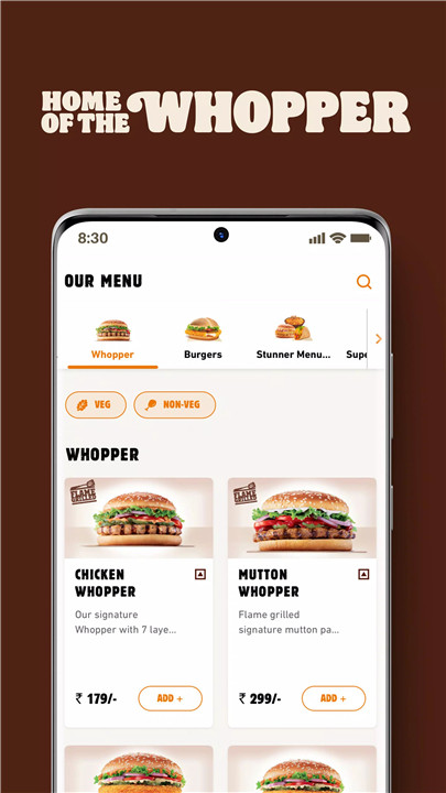 Burger King India screenshot3