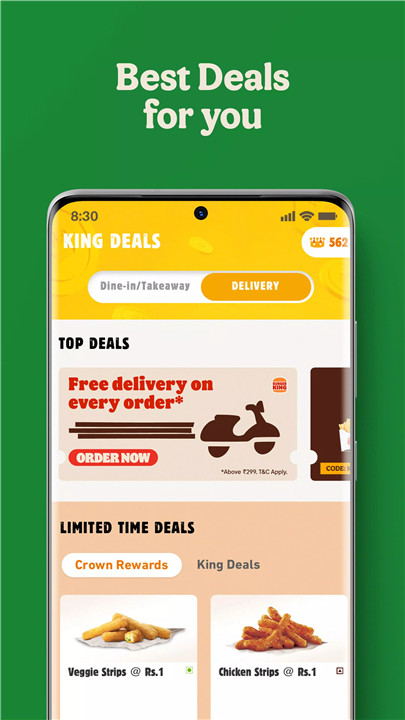 Burger King India screenshot4