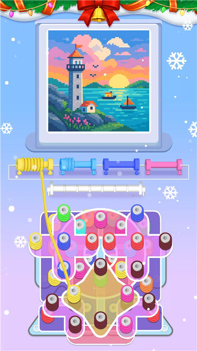 Wool Sort - Yarn Unravel Games screenshot5