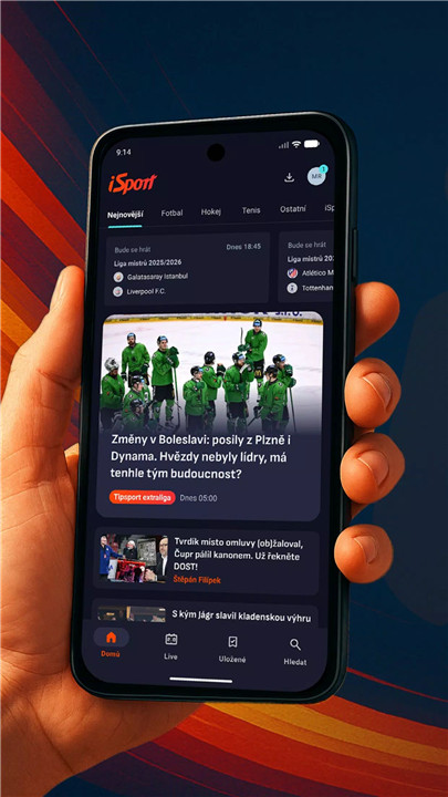 iSport.cz: sportovní zprávy screenshot1