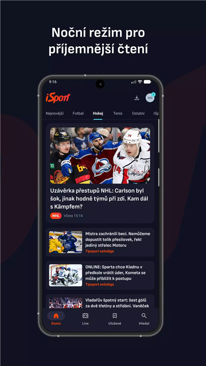 iSport.cz: sportovní zprávy screenshot4