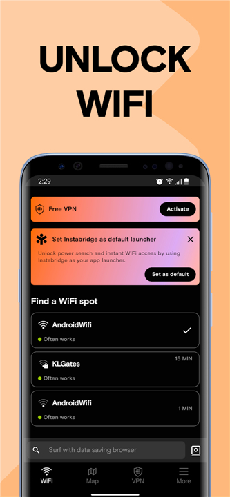 Instabridge: WiFi Hotspot Map screenshot2