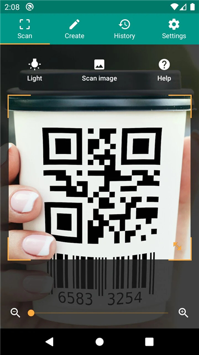 QR & Barcode Scanner screenshot1