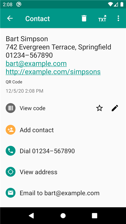 QR & Barcode Scanner screenshot3