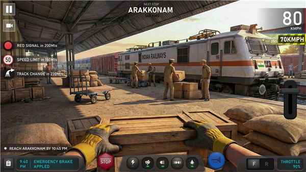 Indian Train Simulator: Game screenshot7