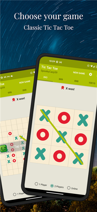Tic Tac Toe & Gomoku Classic screenshot1