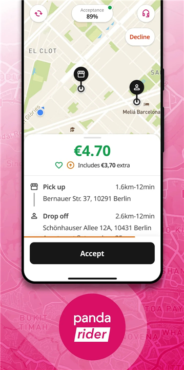 foodpanda rider screenshot1