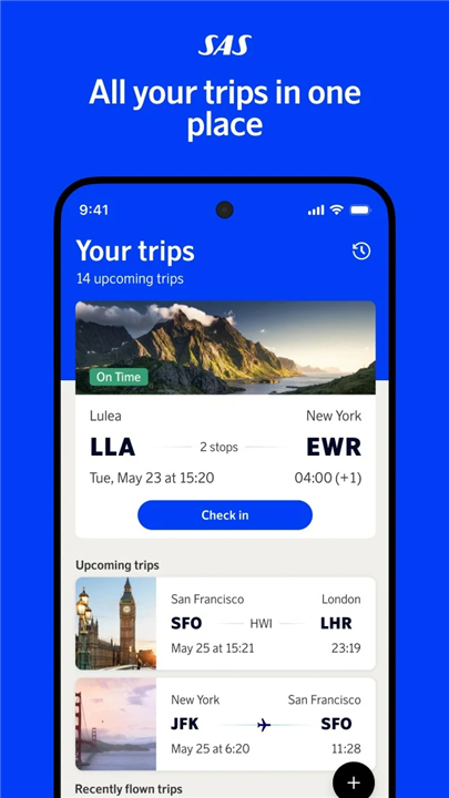 SAS – Scandinavian Airlines screenshot4