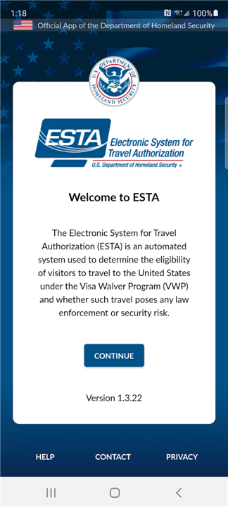 ESTA Mobile screenshot1