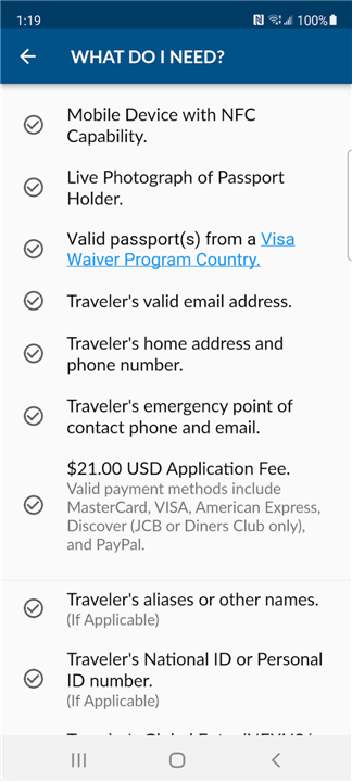ESTA Mobile screenshot4
