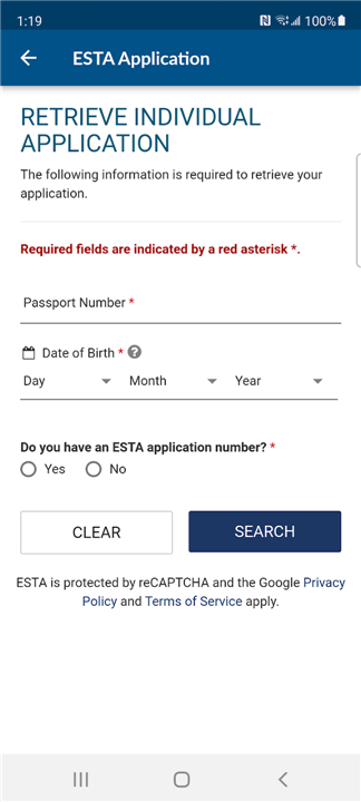 ESTA Mobile screenshot3
