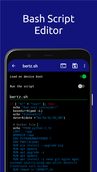 Qute: Terminal emulator screenshot2