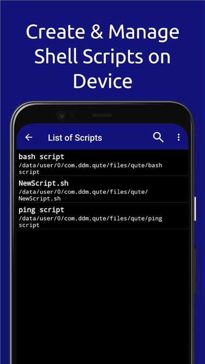 Qute: Terminal emulator screenshot5