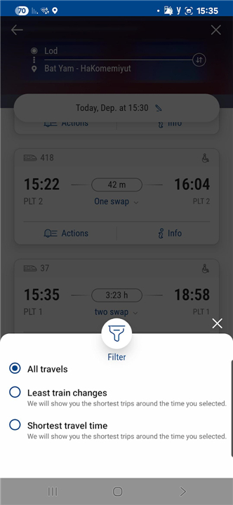 Israel Railways screenshot3