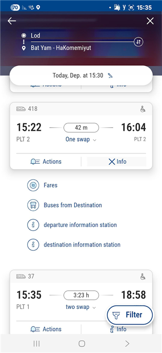 Israel Railways screenshot5